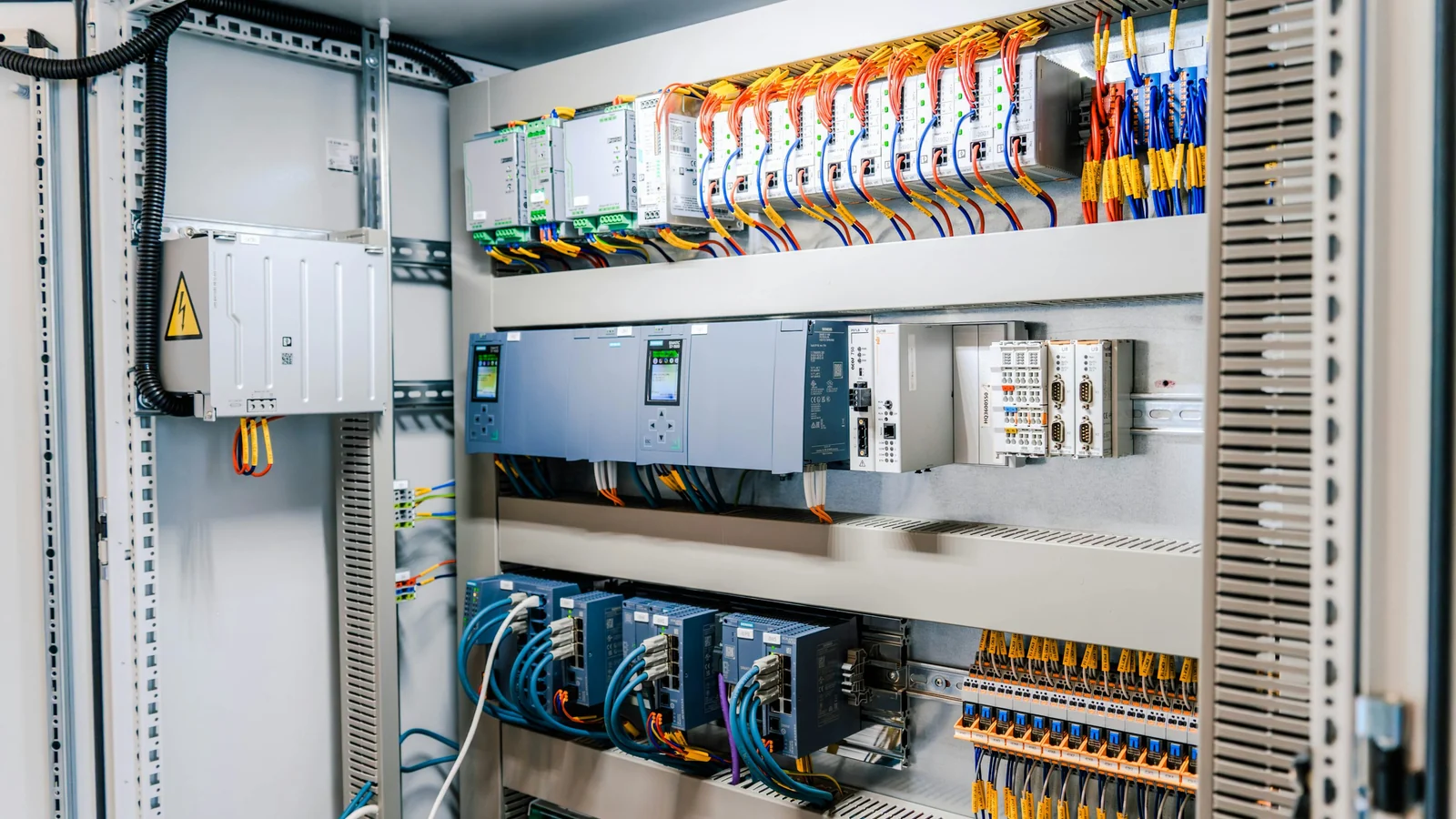 ControlLogix PLC panel from an Allen-Bradley control panel builder in Saudi Arabia