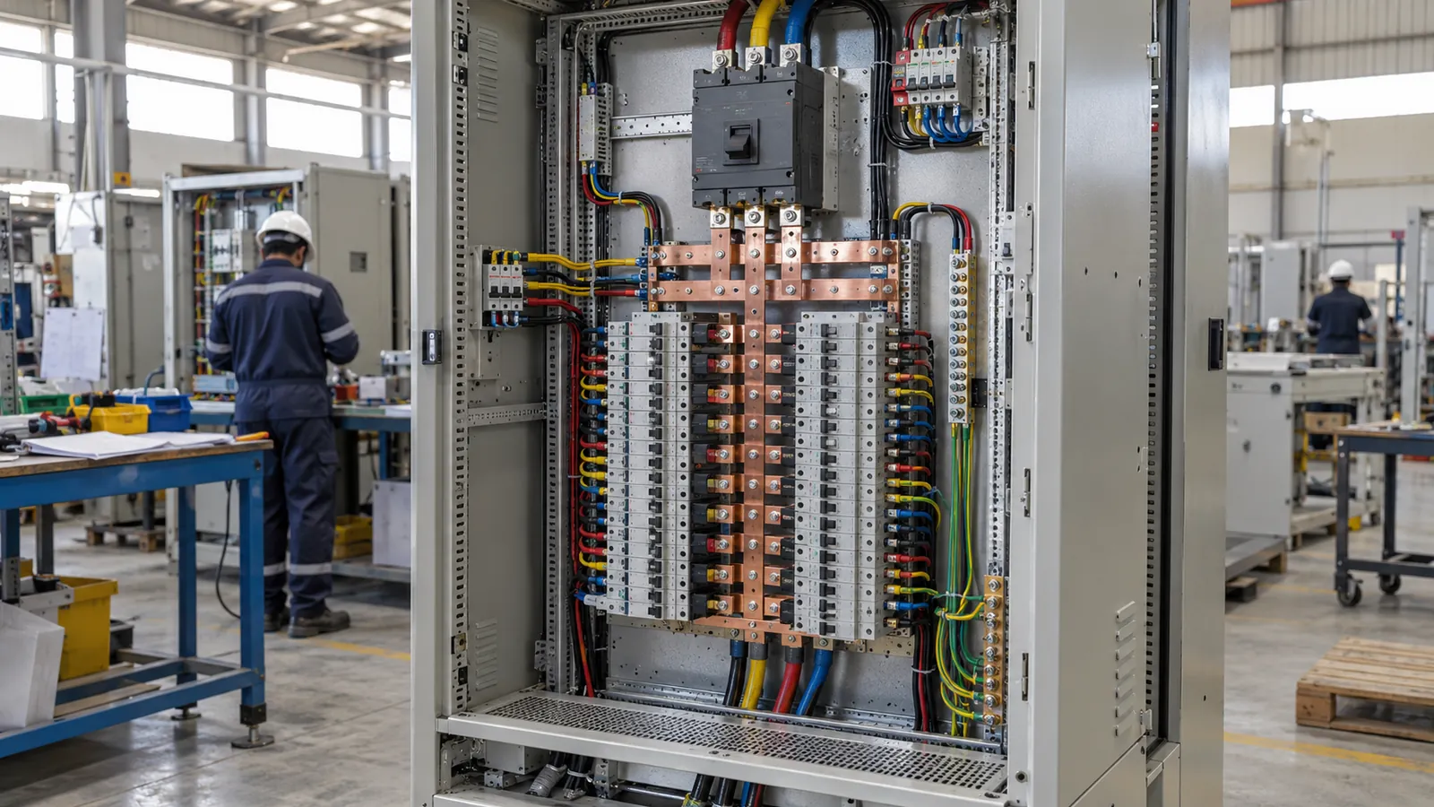 Final distribution board built by a distribution board manufacturer in Saudi Arabia
