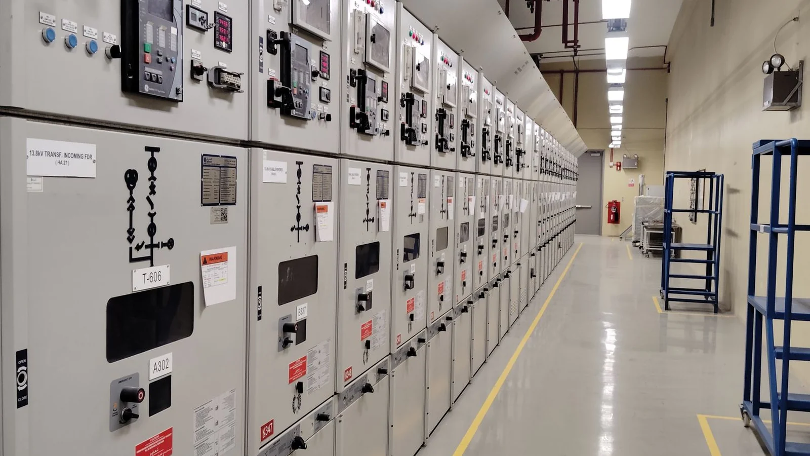 Legrand XL3 distribution board with DX3 and DPX3 breakers assembled in Saudi Arabia