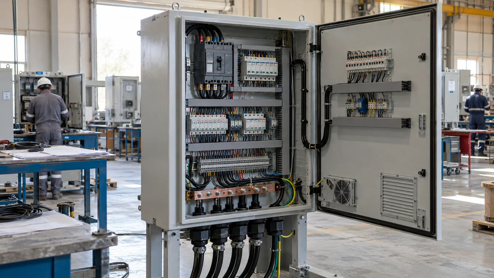 Marine control panel built by a marine control panel manufacturer in Saudi Arabia